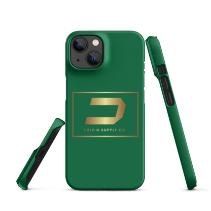 Green D Logo iPhone Case