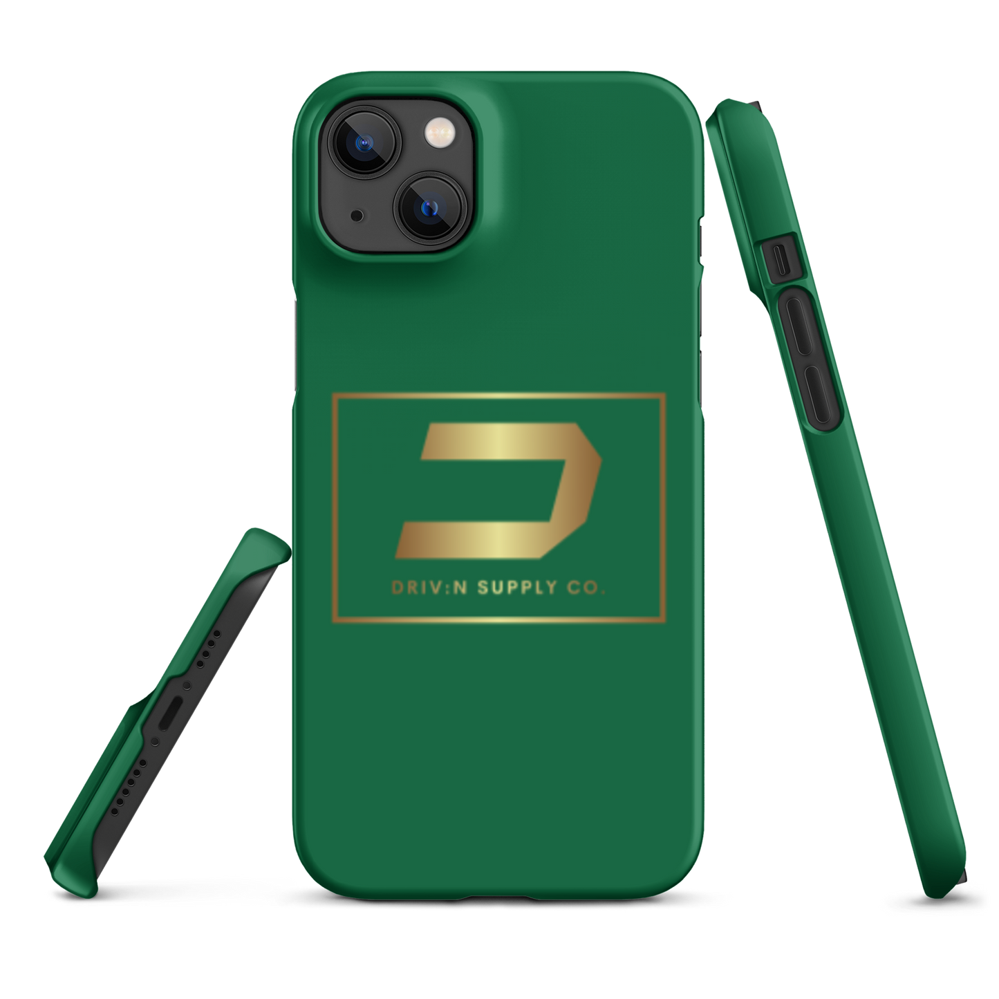 Green D Logo iPhone Case