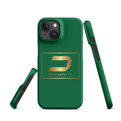 Green D Logo iPhone Case