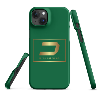 Green D Logo iPhone Case